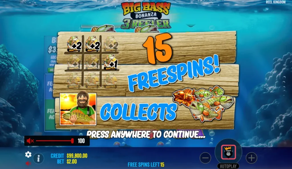 Big Bass Bonanza 3 Reeler